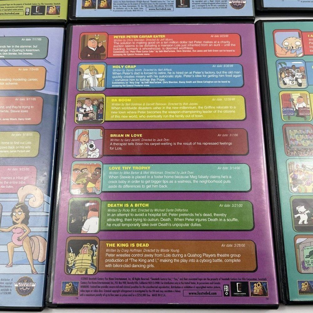 Family Guy Season 1 and Season 2 DVD - Picture 6 of 8